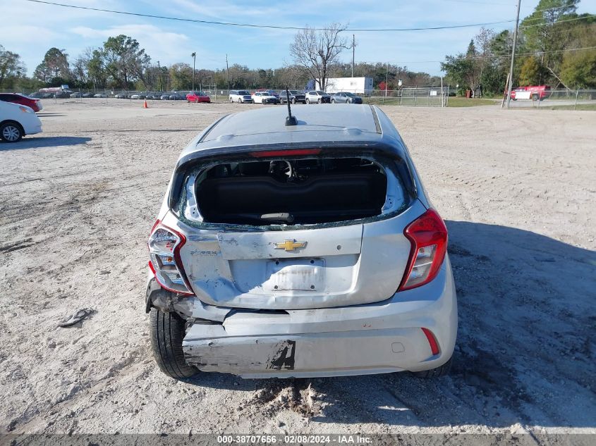 2022 Chevrolet Spark Fwd Ls Manual VIN: KL8CA6SA0NC019102 Lot: 38707656