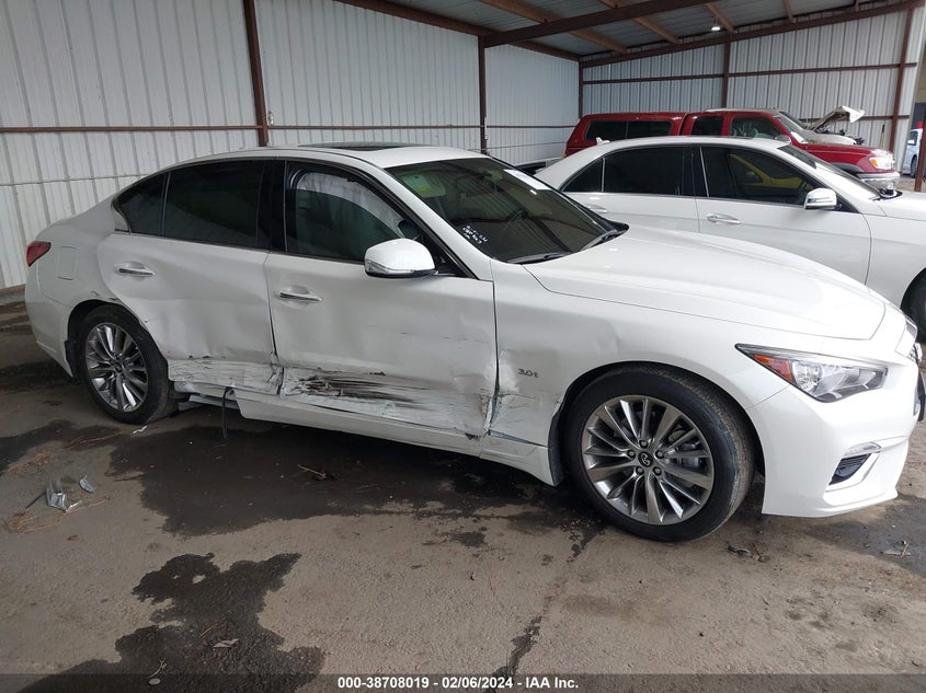 VIN JN1EV7AP8KM514964 2019 INFINITI Q50 3.0T LUXE