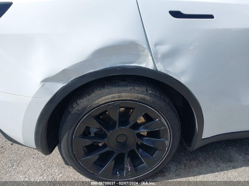 VIN 7SAYGAEE7PF713551 2023 TESLA MODEL Y AWD/LONG RANGE DUAL MOTOR ALL-WHEEL DRIVE