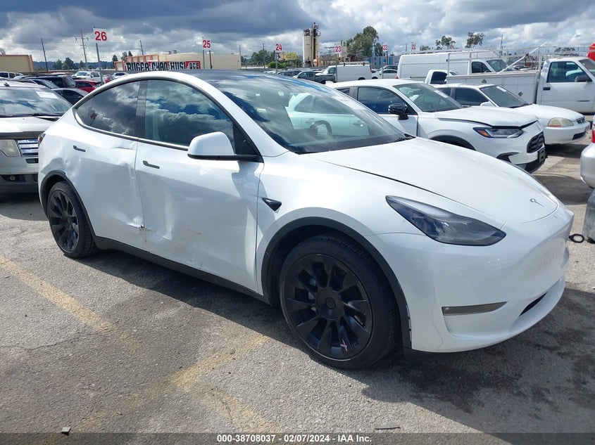 VIN 7SAYGAEE7PF713551 2023 TESLA MODEL Y AWD/LONG RANGE DUAL MOTOR ALL-WHEEL DRIVE