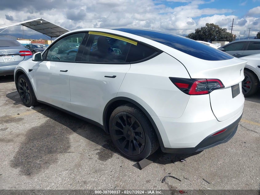VIN 7SAYGAEE7PF713551 2023 TESLA MODEL Y AWD/LONG RANGE DUAL MOTOR ALL-WHEEL DRIVE