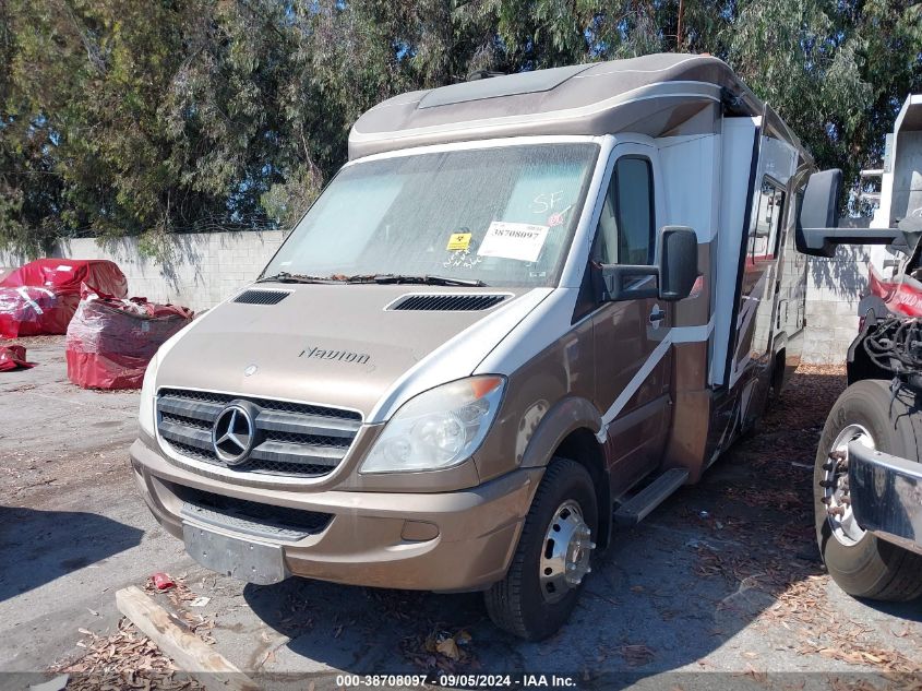 2011 Mercedes-Benz Sprinter 3500 VIN: WDAPF4CC6B9493176 Lot: 38708097