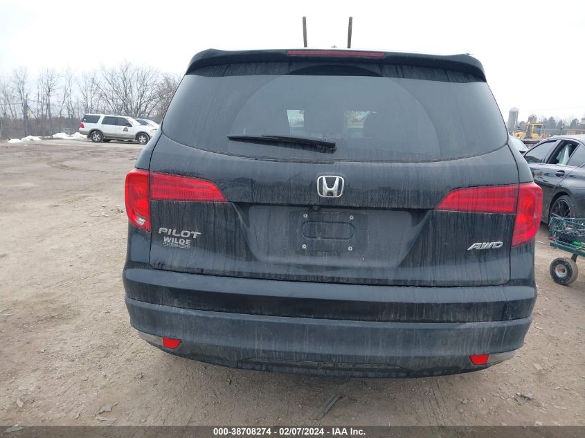 2018 HONDA PILOT EXL - 5FNYF6H57JB047615