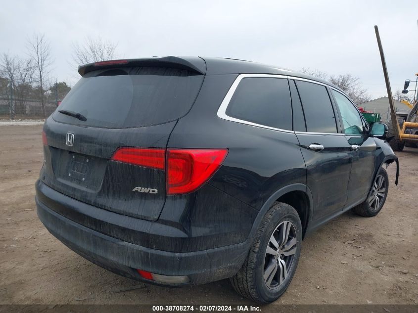 2018 HONDA PILOT EXL - 5FNYF6H57JB047615