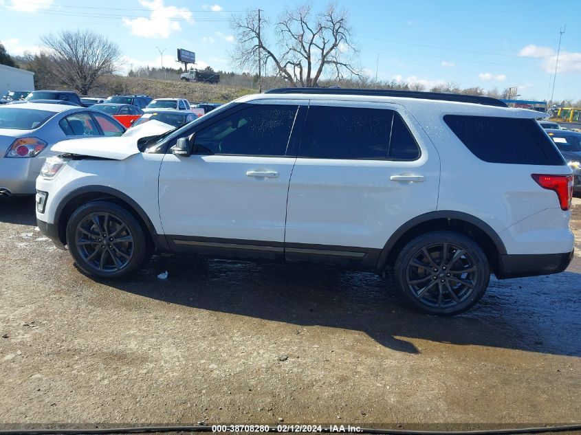 2017 Ford Explorer Xlt VIN: 1FM5K7D82HGD03031 Lot: 38708280