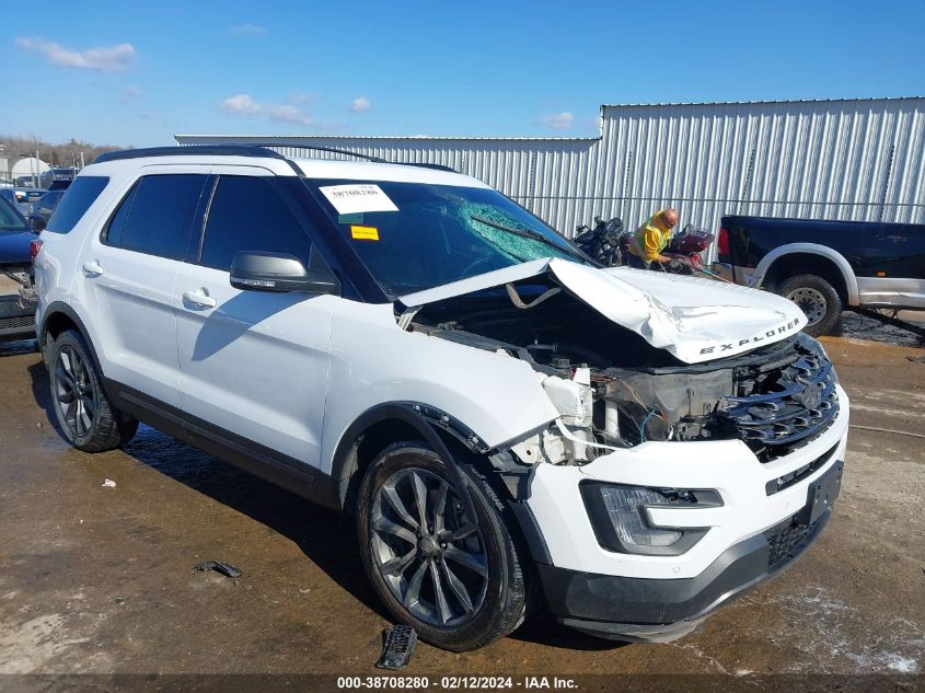 2017 Ford Explorer Xlt VIN: 1FM5K7D82HGD03031 Lot: 38708280