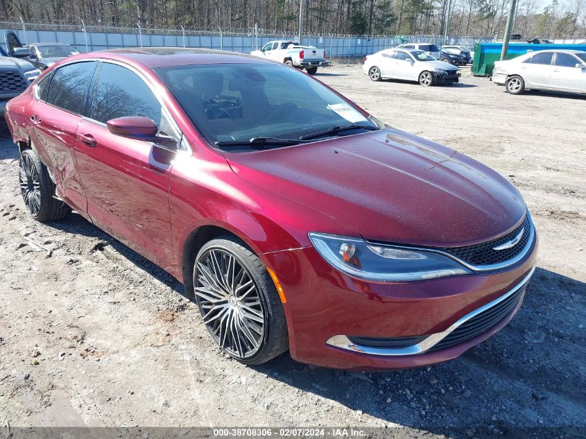 2015 Chrysler 200 Limited VIN: 1C3CCCAB8FN551945 Lot: 38708306