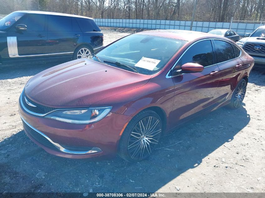 2015 Chrysler 200 Limited VIN: 1C3CCCAB8FN551945 Lot: 38708306