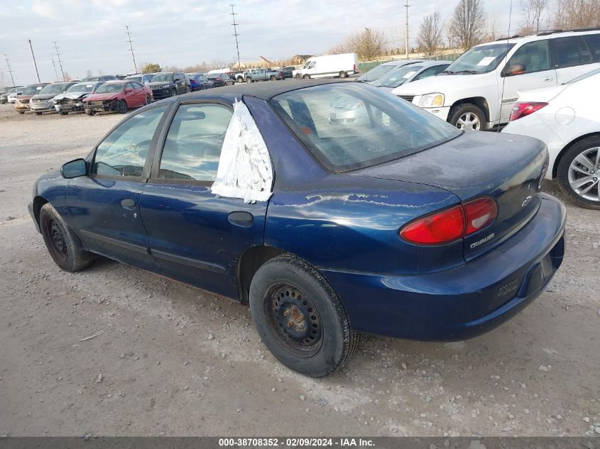 2002 Chevrolet Cavalier VIN: 1G1JC524527308972 Lot: 38708352