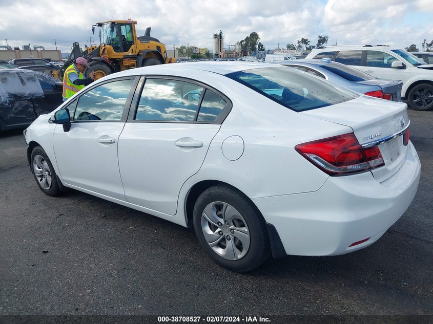 2014 HONDA CIVIC LX - 19XFB2F56EE208322