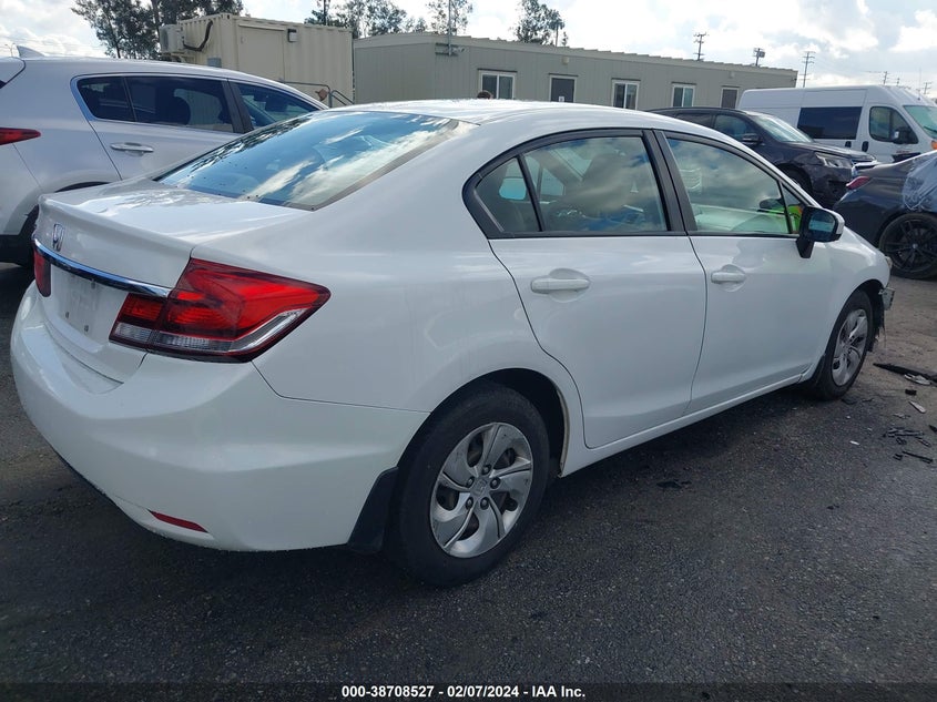 2014 HONDA CIVIC LX - 19XFB2F56EE208322