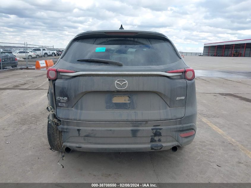 2017 Mazda Cx-9 Touring VIN: JM3TCBCYXH0142747 Lot: 38708550