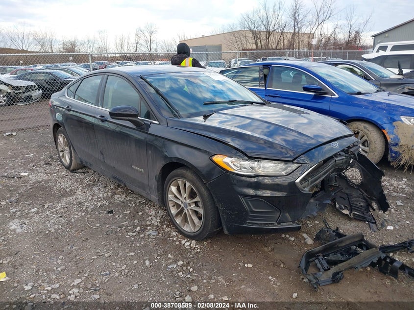 2019 FORD FUSION HYBRID SE VIN: 3FA6P0LU7KR210558