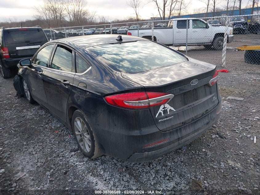 2019 FORD FUSION HYBRID SE VIN: 3FA6P0LU7KR210558