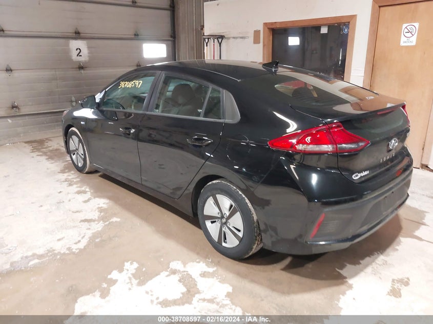 2019 Hyundai Ioniq Hybrid Blue VIN: KMHC65LC0KU176312 Lot: 38708597