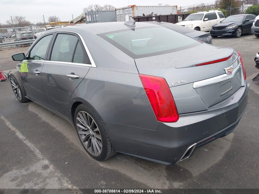 VIN 1G6AR5SS6K0125063 2019 CADILLAC CTS LUXURY