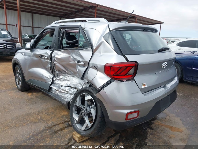 2023 Hyundai Venue Sel VIN: KMHRC8A34PU268909 Lot: 38708632