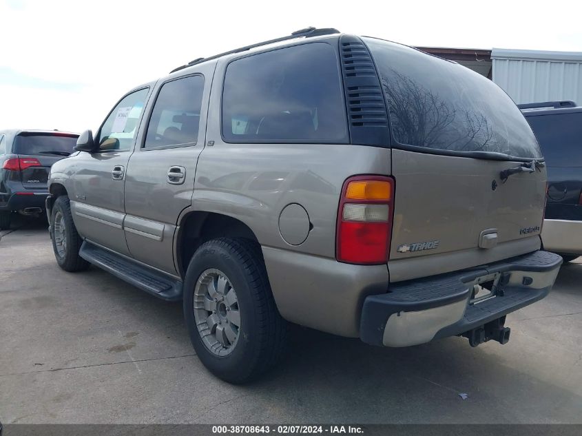 2003 Chevrolet Tahoe Lt VIN: 1GNEC13Z53R144938 Lot: 40879132