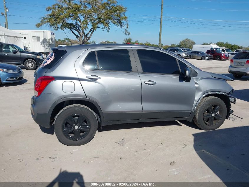 2020 Chevrolet Trax Fwd Ls VIN: 3GNCJKSB7LL144101 Lot: 38708852