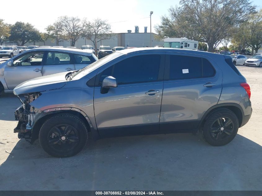 2020 Chevrolet Trax Fwd Ls VIN: 3GNCJKSB7LL144101 Lot: 38708852