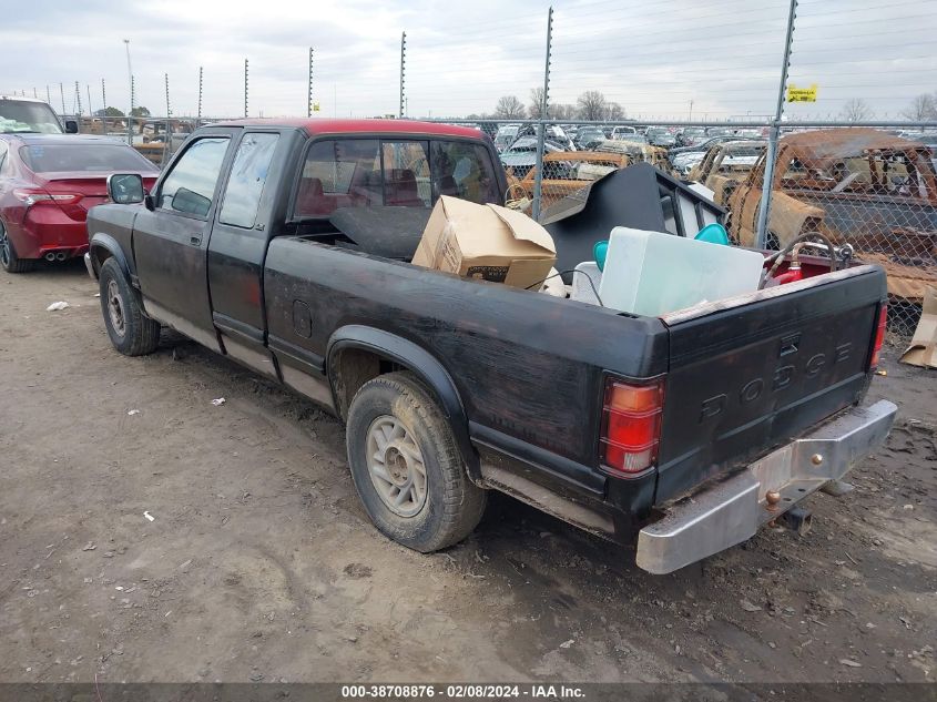 1992 Dodge Dakota VIN: 1B7GL23Y1NS597030 Lot: 38708876