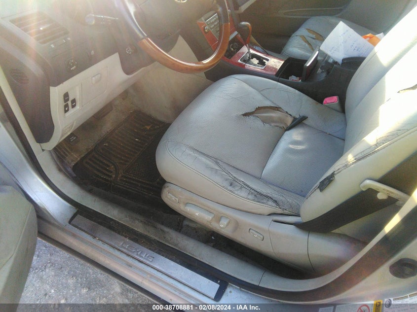 2008 LEXUS ES 350 VIN: JTHBJ46G682219903