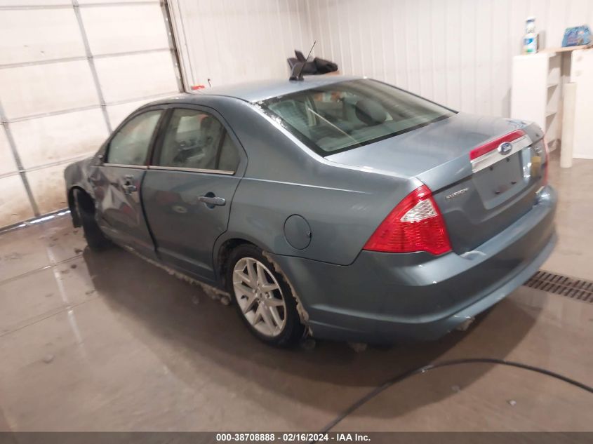 2011 Ford Fusion Sel VIN: 3FAHP0CG7BR141051 Lot: 38708888