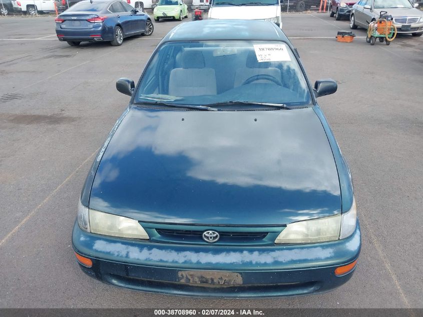 1996 Toyota Corolla VIN: JT2BA02E5T0148091 Lot: 38708960