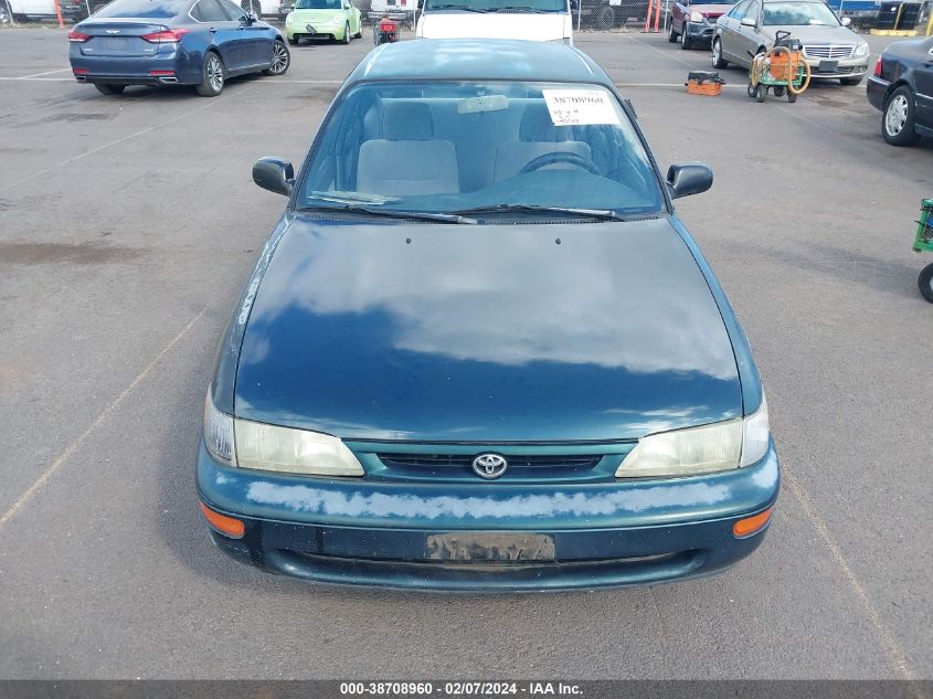 1996 Toyota Corolla VIN: JT2BA02E5T0148091 Lot: 38708960