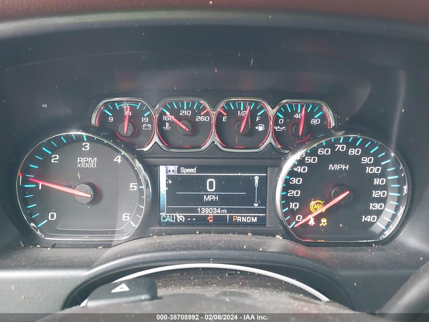 2016 CHEVROLET SILVERADO 1500 HIGH COUNTRY - 3GCPCTEC2GG305869