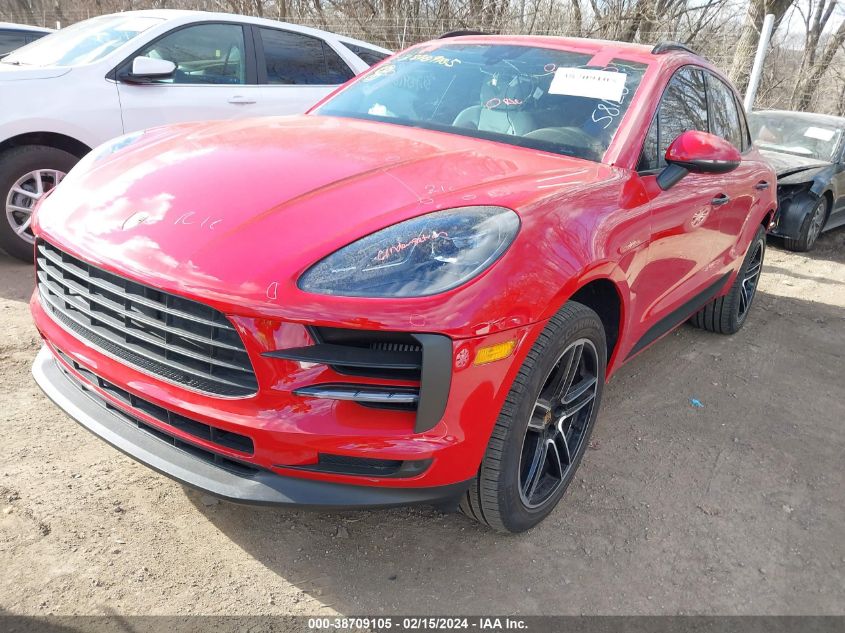 WP1AB2A52LLB33106 2020 Porsche Macan S