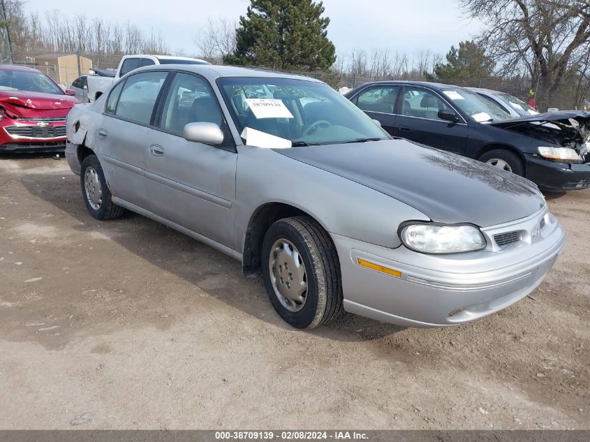 1999 Oldsmobile Cutlass Gl VIN: 1G3NB52M4X6337663 Lot: 38709139