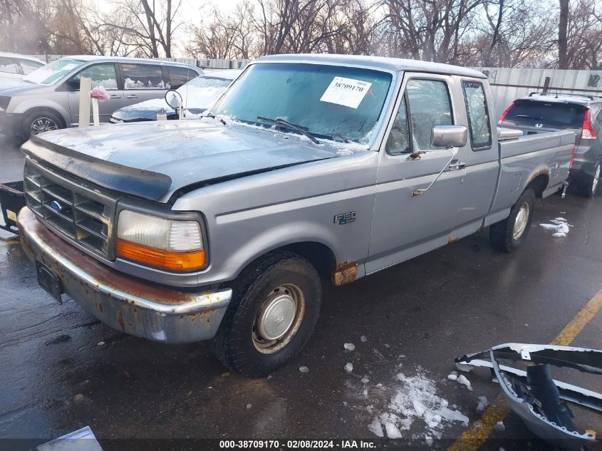 1994 Ford F150 VIN: 1FTEX15N5RKA21536 Lot: 38709170
