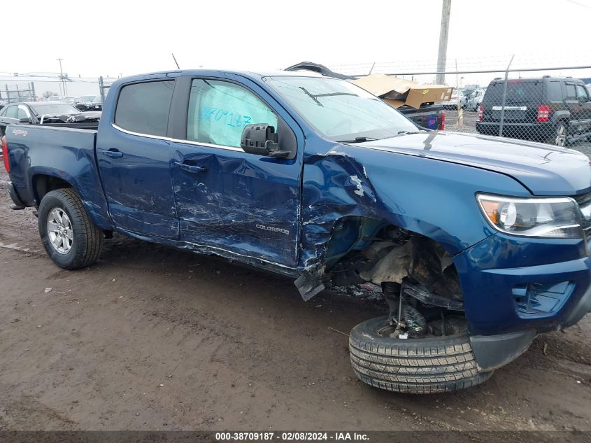2020 CHEVROLET COLORADO 4WD  SHORT BOX WT - 1GCGTBEN1L1197944
