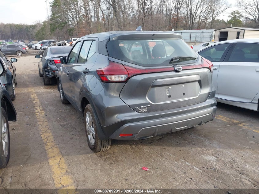 2022 NISSAN KICKS S XTRONIC CVT - 3N1CP5BV0NL480360