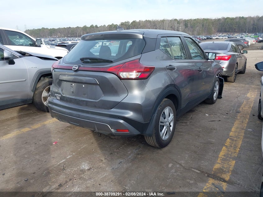 2022 NISSAN KICKS S XTRONIC CVT - 3N1CP5BV0NL480360