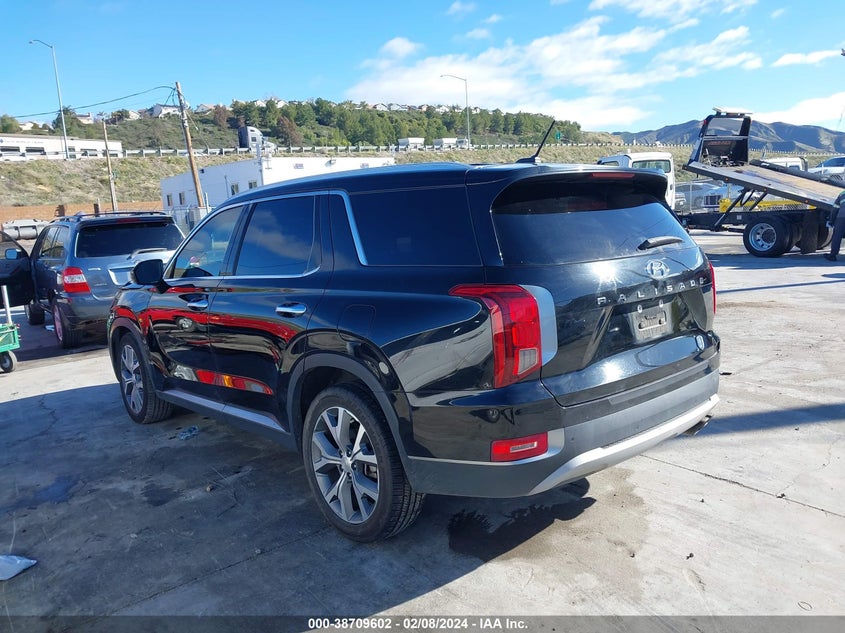 VIN KM8R44HE1LU115279 2020 HYUNDAI PALISADE SEL