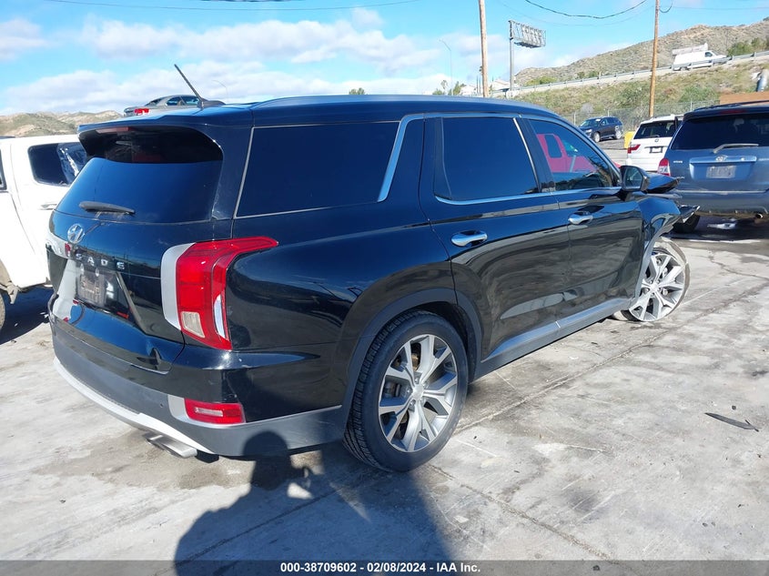 VIN KM8R44HE1LU115279 2020 HYUNDAI PALISADE SEL