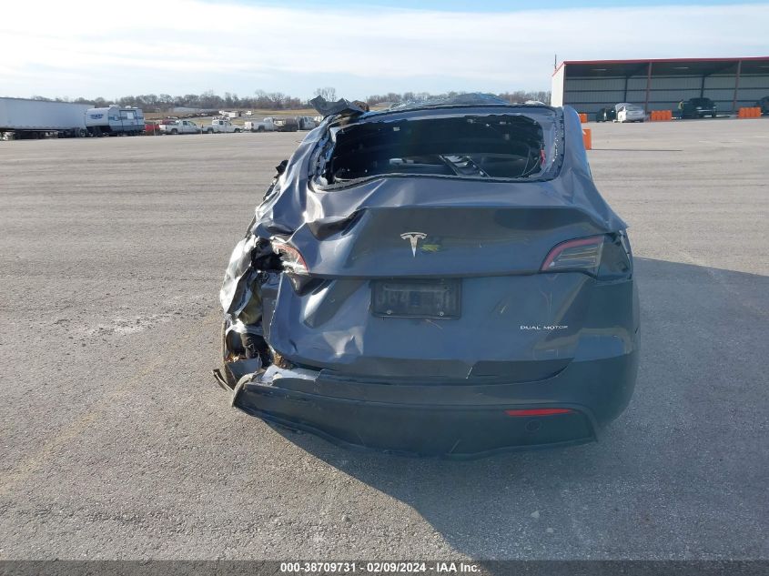 2023 Tesla Model Y Awd/Performance Dual Motor All-Wheel Drive VIN: 7SAYGDEF1PA048850 Lot: 38709731