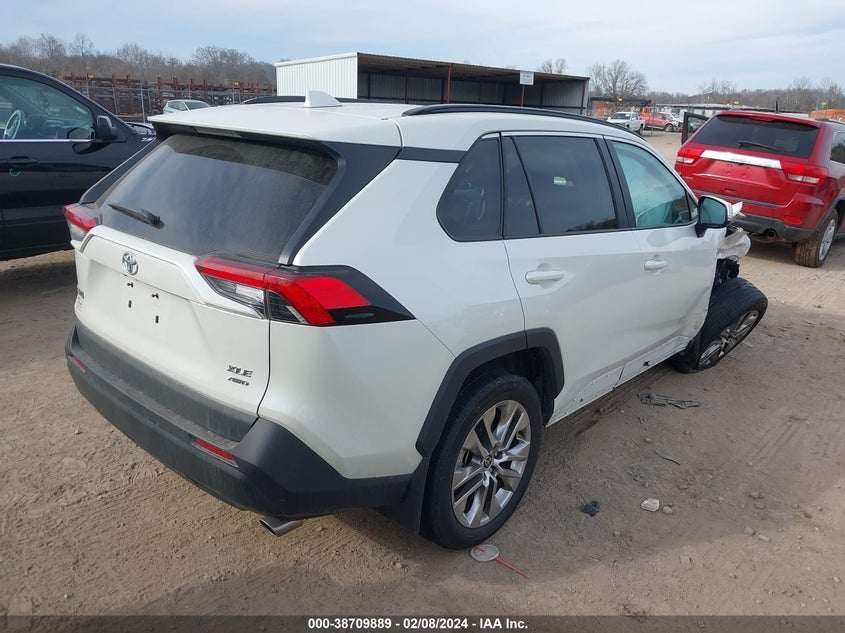 2021 TOYOTA RAV4 XLE PREMIUM - 2T3A1RFV3MW205256
