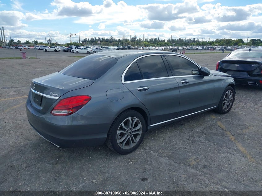 VIN 55SWF4KBXHU220255 2017 MERCEDES-BENZ C 300 4MATIC/LUXURY 4MATIC/SPORT 4MATIC
