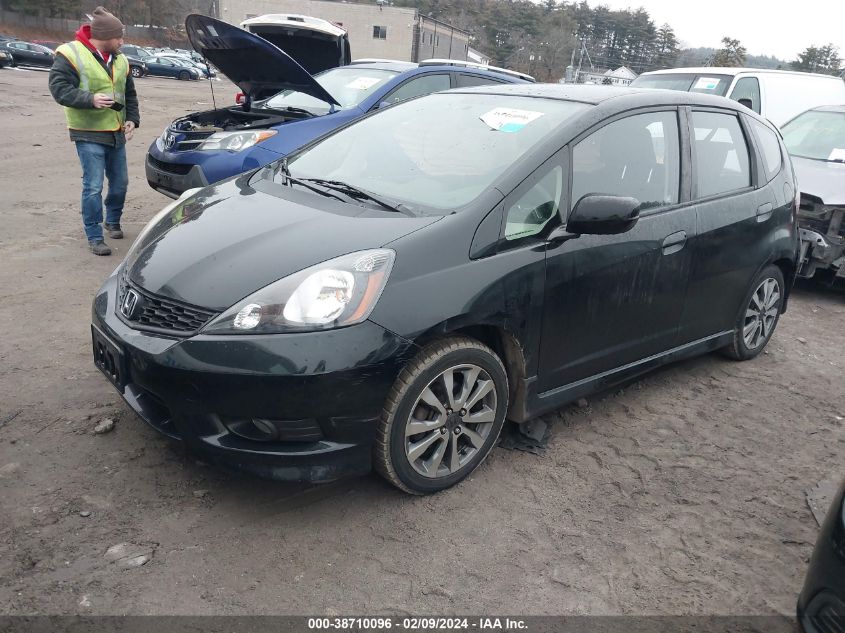 JHMGE8H53DC050862 2013 Honda Fit Sport