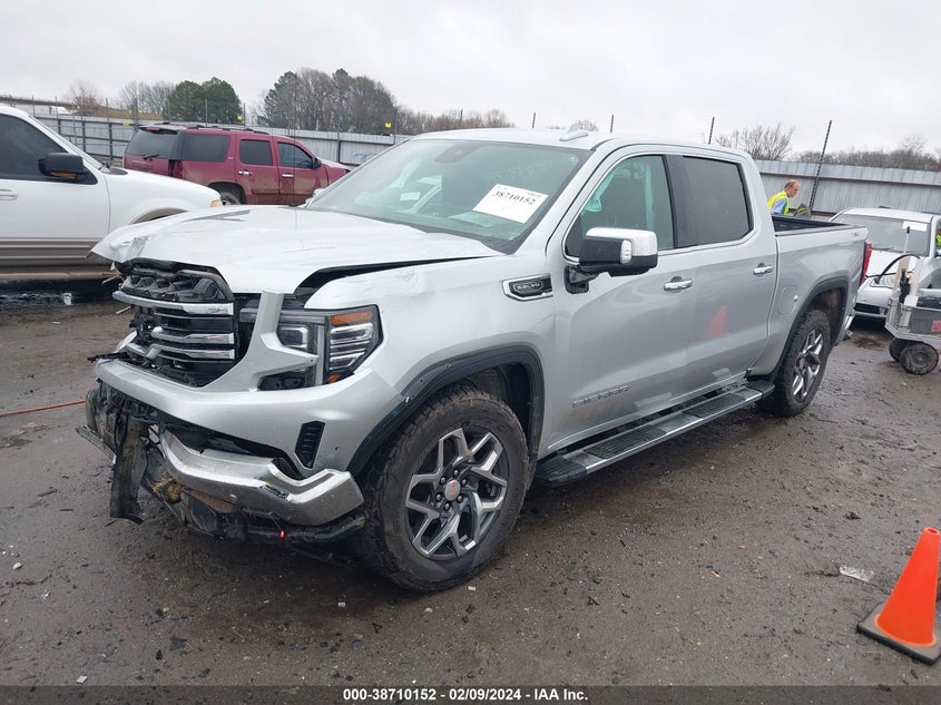 2022 GMC SIERRA VIN: 1GTUUDED5NZ557384