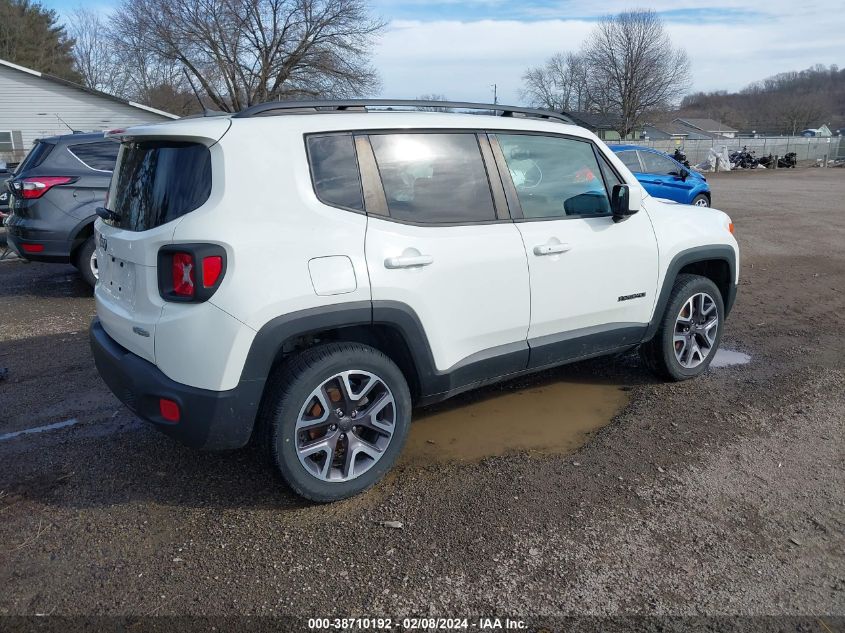 VIN ZACCJBBT9GPD00301 2016 JEEP RENEGADE no.4