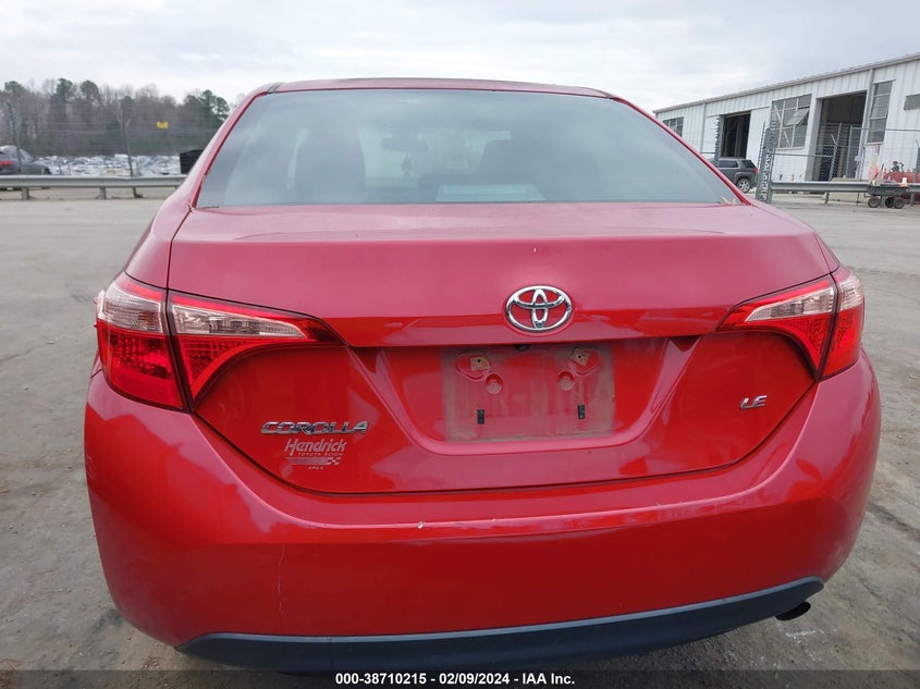 VIN 2T1BURHE8HC799576 2017 TOYOTA COROLLA LE