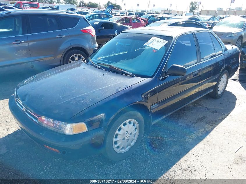 1992 Honda Accord Lx/Ex VIN: JHMCB7655NC010708 Lot: 38710217