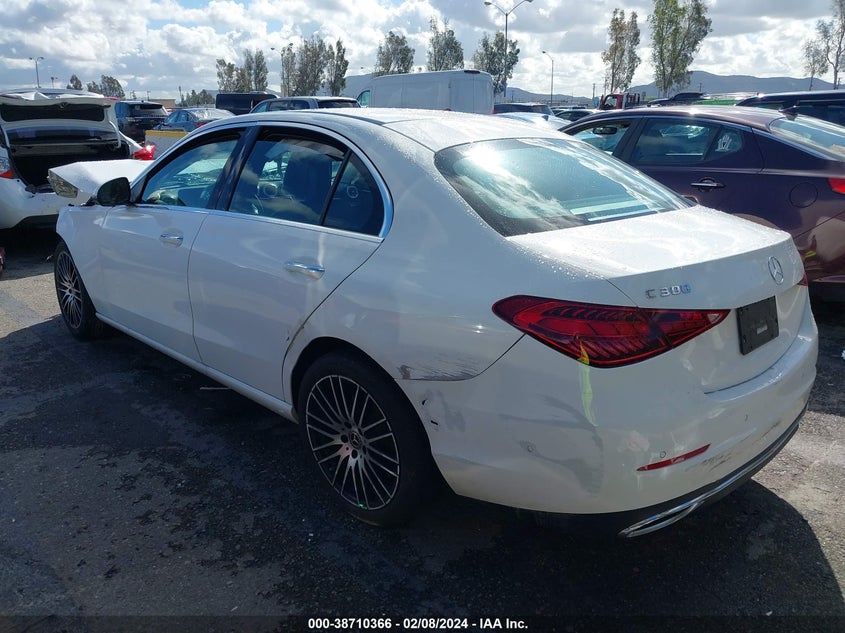 2023 MERCEDES-BENZ C VIN: W1KAF4GBXPR073891