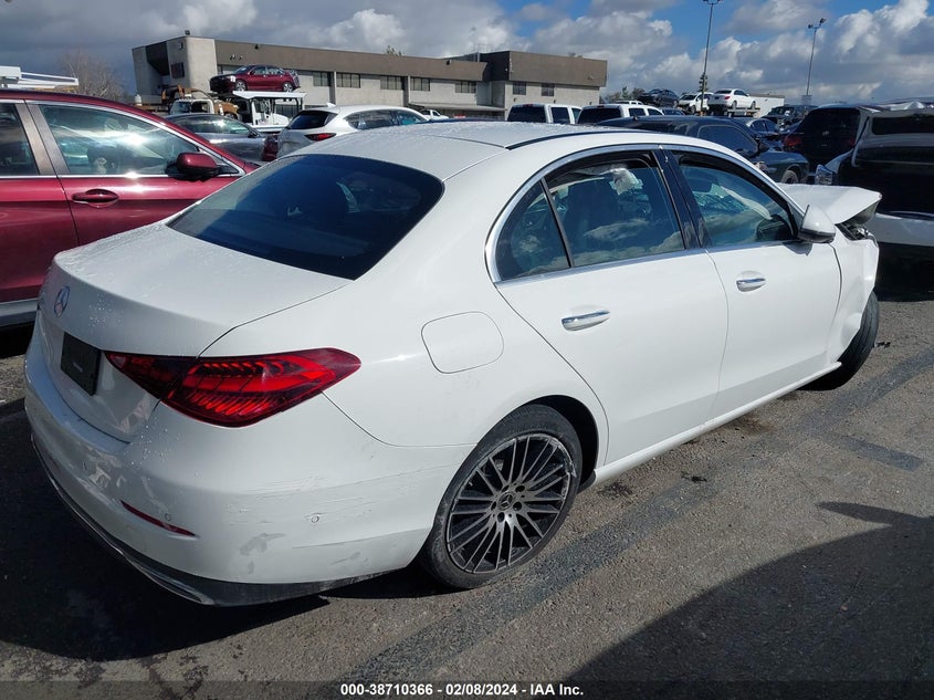 2023 MERCEDES-BENZ C VIN: W1KAF4GBXPR073891