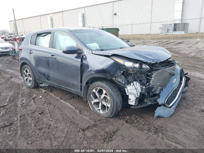 2020 Kia Sportage Lx VIN: KNDPM3AC0L7647877 Lot: 38710391