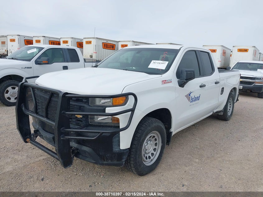 2019 CHEVROLET SILVERADO 1500 WORK TRUCK - 1GCRYAEF0KZ237718